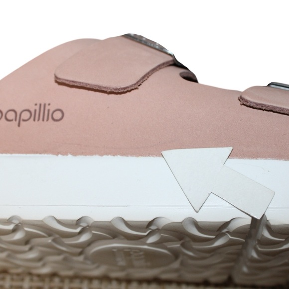 Papillio | Birkenstock | Arizona Platform Sandal | Soft Pink | Size 40 - Picture 9 of 13